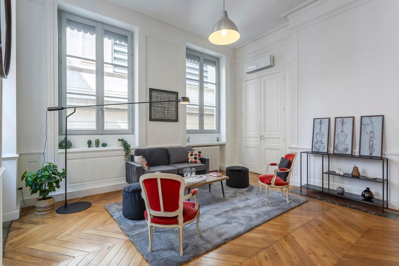 Charlie-Meublee Haut De Gamme-Duplex-260M2-Lyon 1 Buitenkant foto