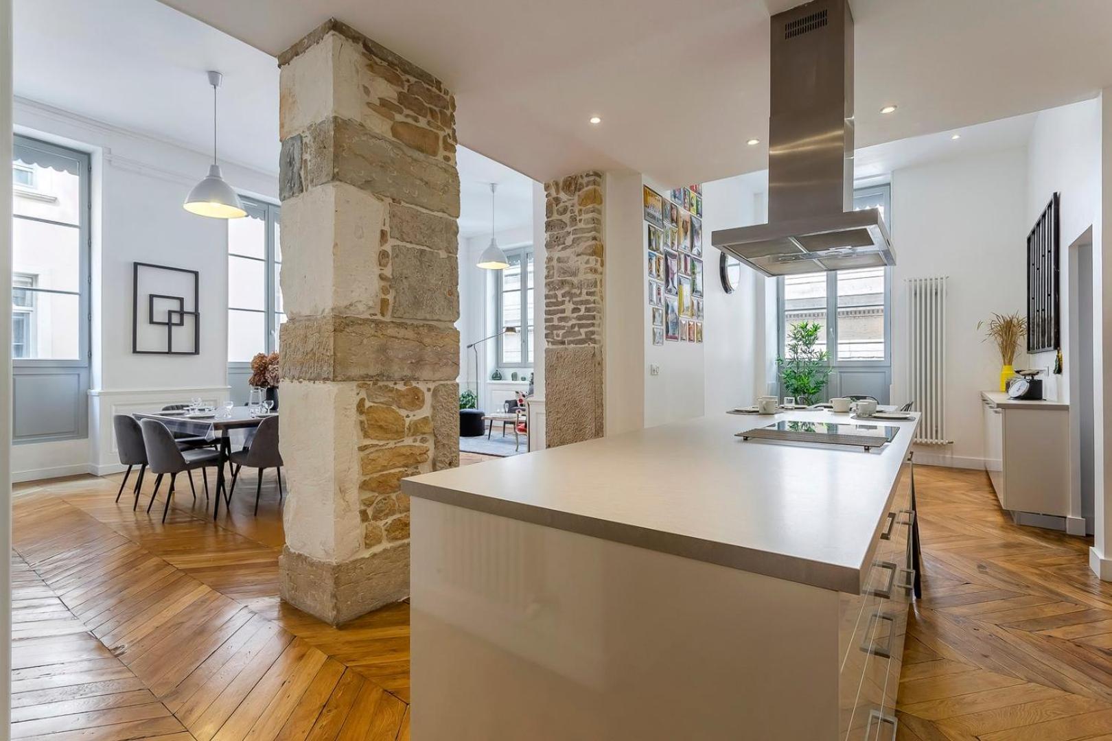 Charlie-Meublee Haut De Gamme-Duplex-260M2-Lyon 1 Buitenkant foto